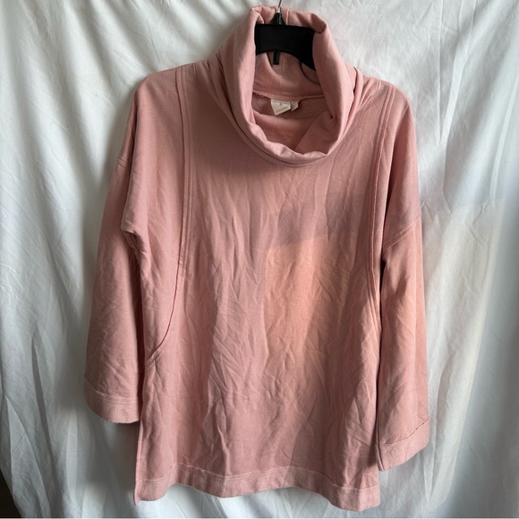 Adyson Parker Tops - Adyson Parker AP Pale Pink Soft Long Sleeve Turtleneck Top Size M